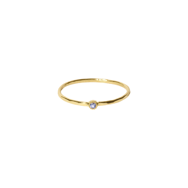 Sky Sapphire Solo Ring