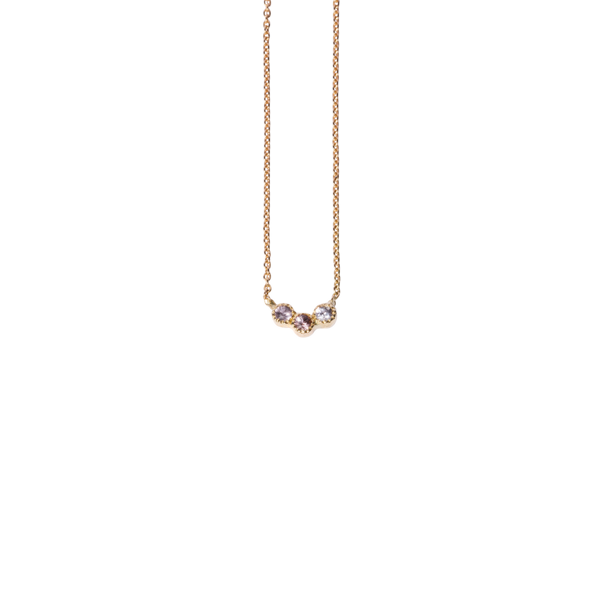 Trio Sapphire Necklace