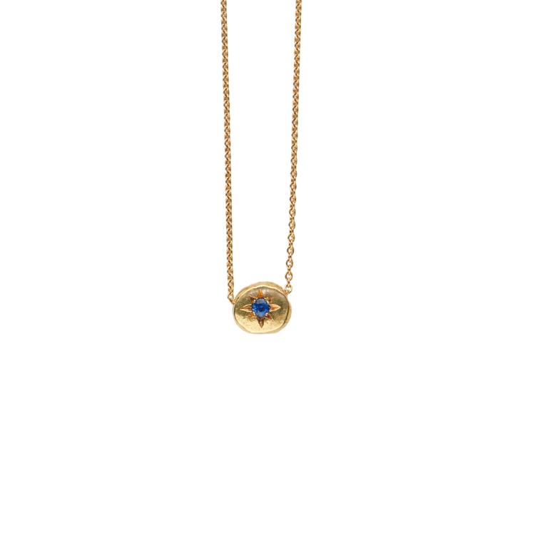 Collier Grenaille Star Saphir