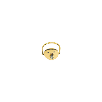 Bague Tronche Louise - Vermeil &amp; Empierré