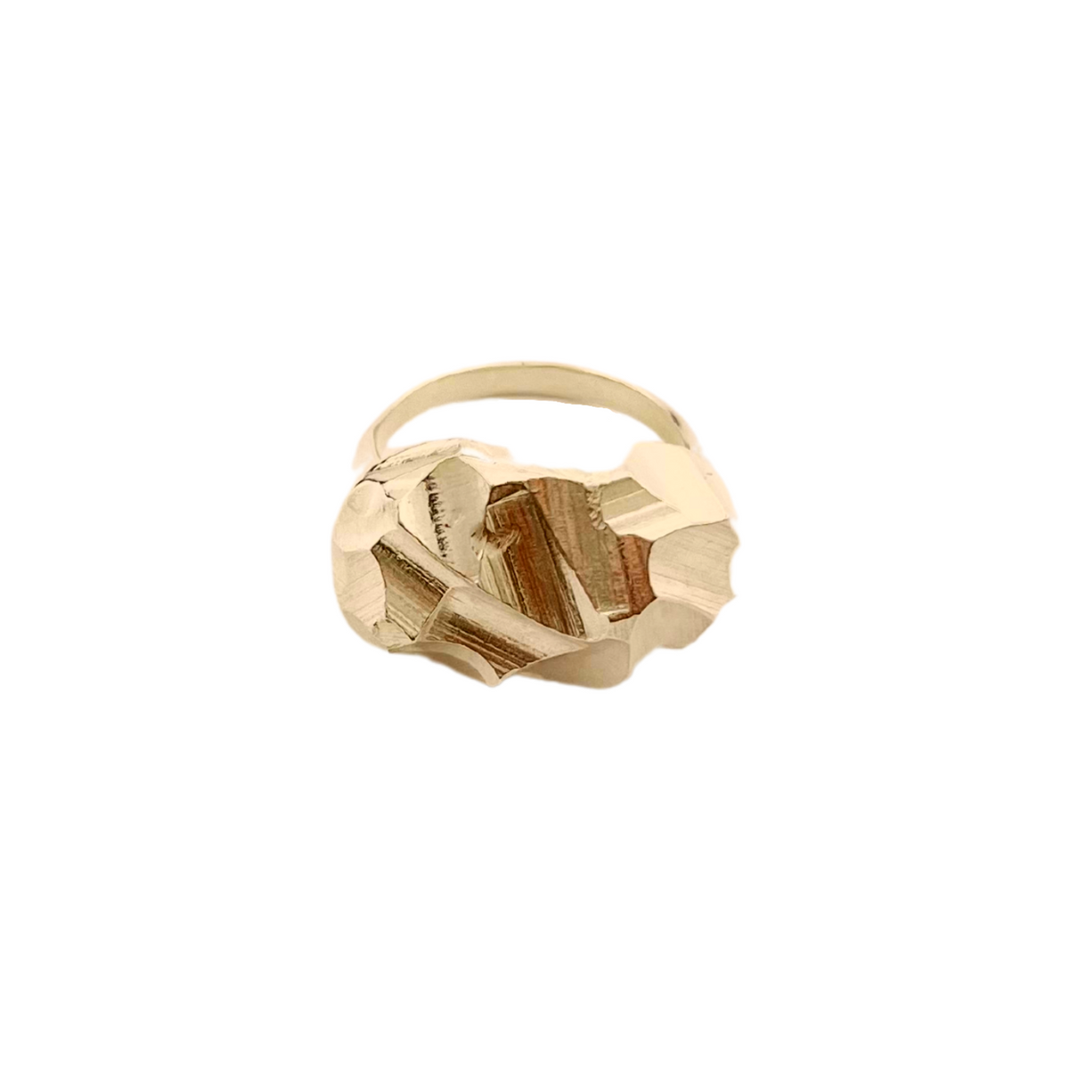Packshot Bague Iceberg en vermeil par la créatrice Louise Vurpas pour Bijouterie Fine