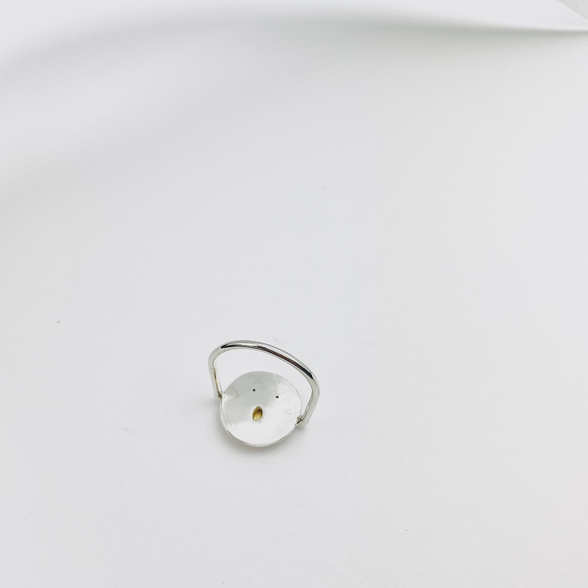 Bague Louise - Argent et Saphir Jaune