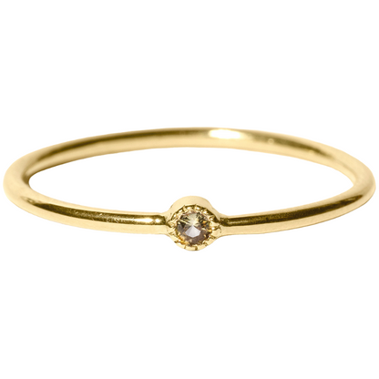 Bague Solo Saphir Jaune