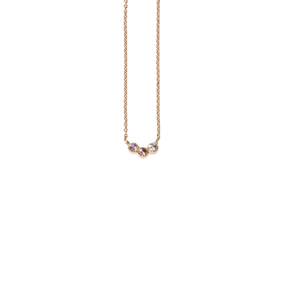 Collier Trio Saphir