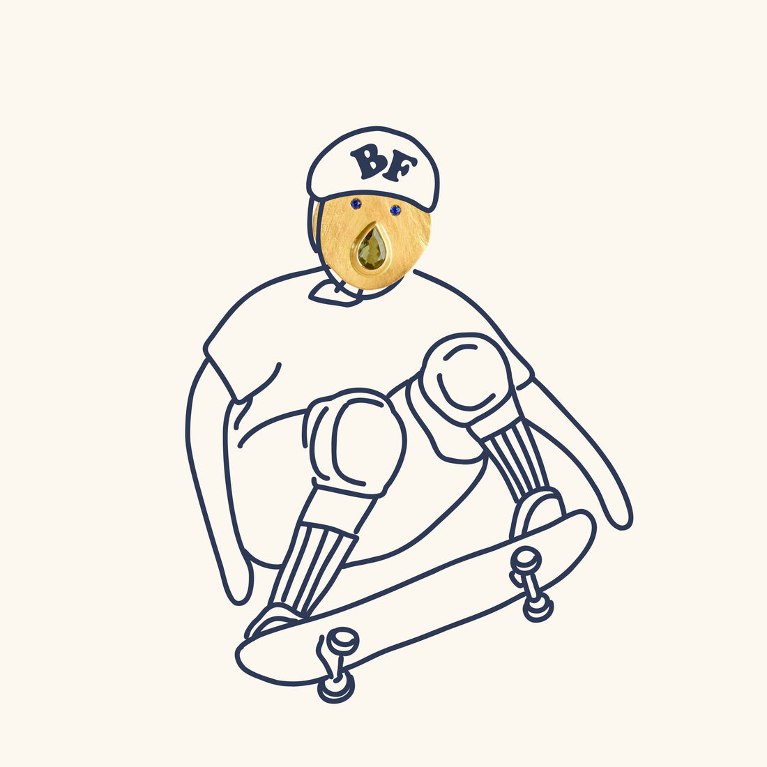 Médaille Paula - Or 750/1000