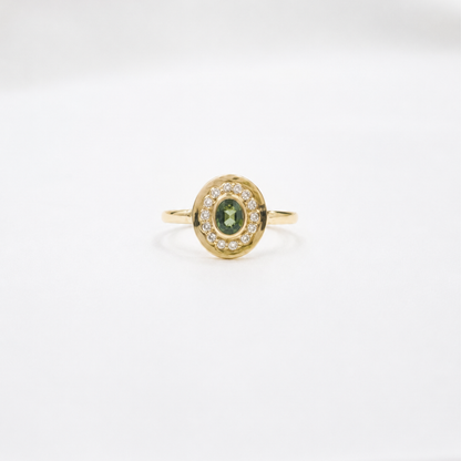 Bague Marguerite en Or 750 sertie d&
