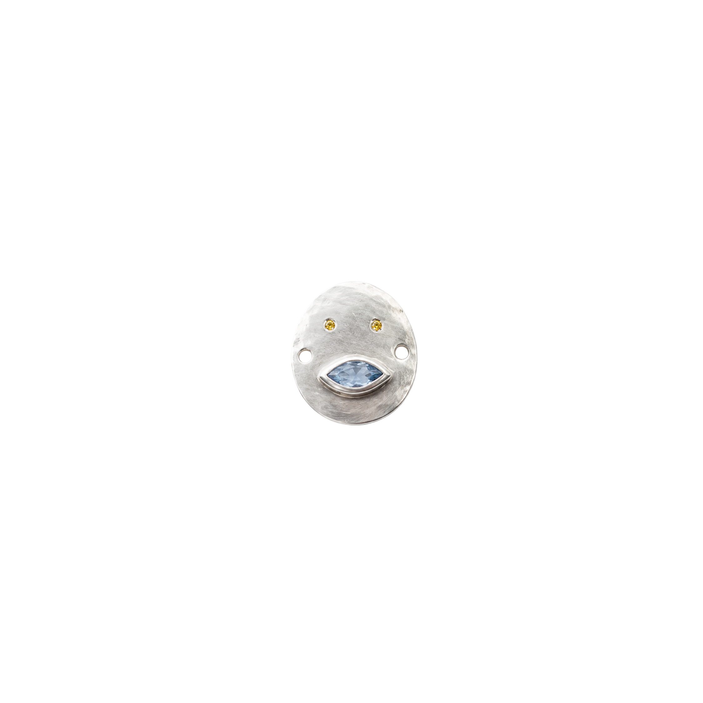 Paula Silver and Sapphire Cord Bracelet