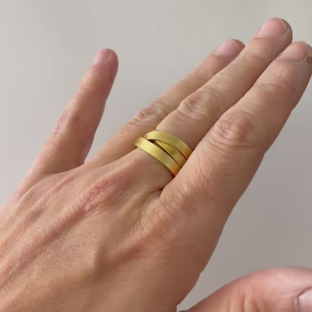 Bague Croisée